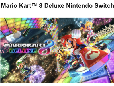 Digital Code - Nintendo Switch - Mario Kart 8