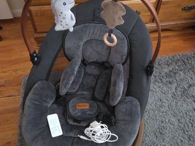 Monamii Electric Baby Swing and Rocker with Remote and Toys