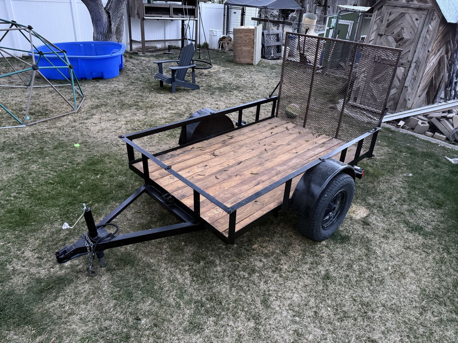 5x8 Tilt Deck Trailer