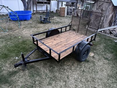 5x8 Tilt Deck Trailer