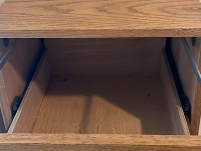 Wood filing cabinets