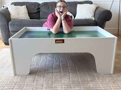 Brio Train Table -Playroom Lego Table