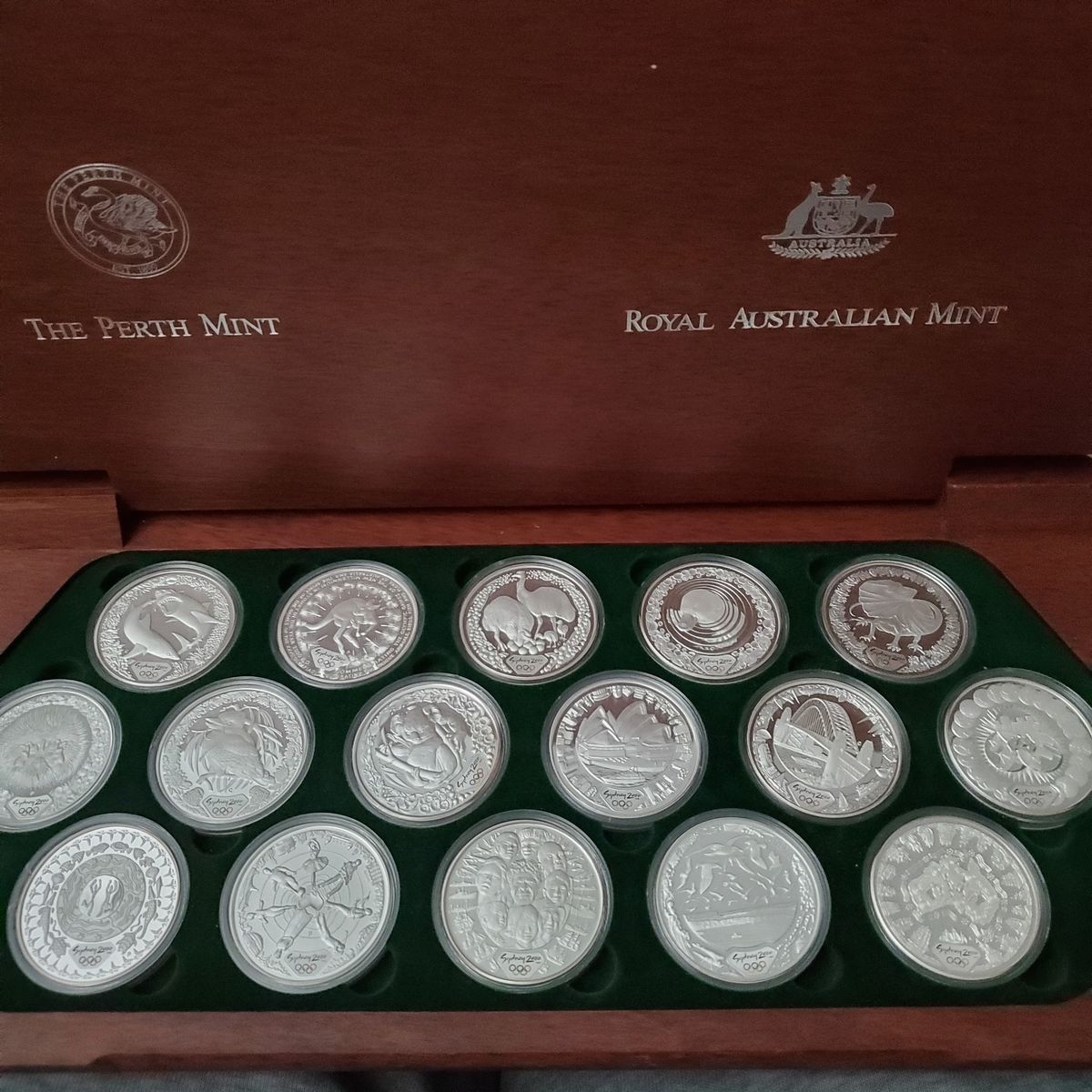 2000 16oz Sydney Olympic coin set