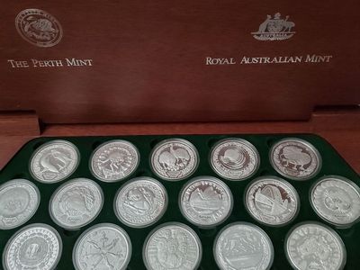 2000 16oz Sydney Olympic coin set
