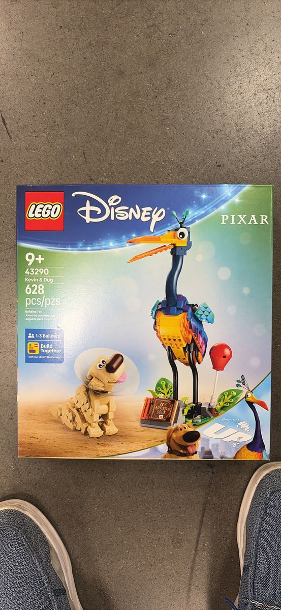 LEGO Disney Pixar Up Kevin & Dug Building Toy Set 43290 - 624 Pieces, Ages 9+