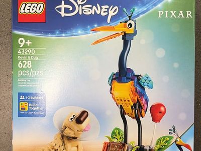 LEGO Disney Pixar Up Kevin & Dug Building Toy Set 43290 - 624 Pieces, Ages 9+