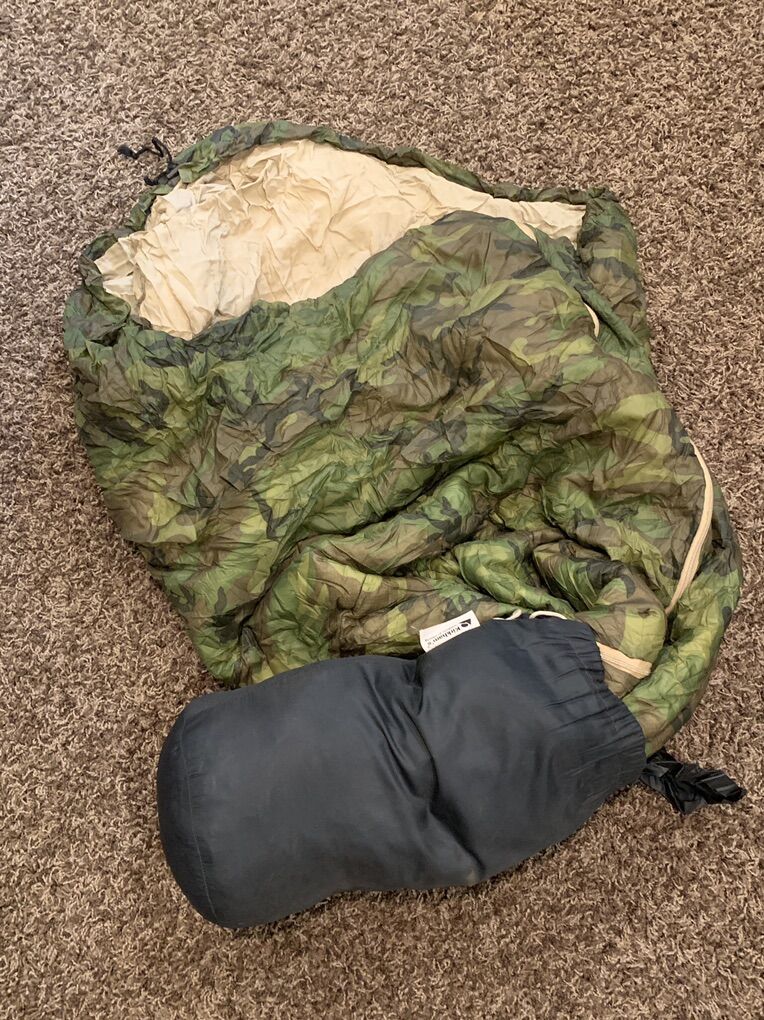 Lightweight Camo Sleeping Bag