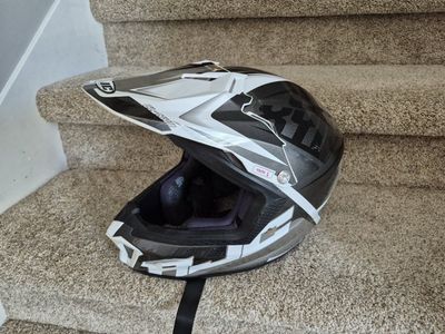 HJC CL-XY II Youth L Black/White/Gray DOT Certified Off-Road Helmet