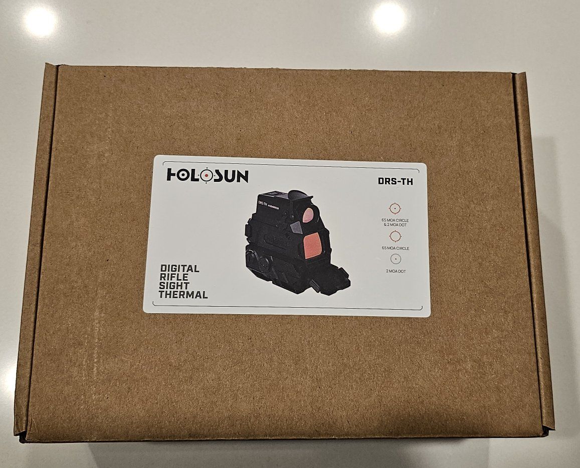 Holosun DRS-TH Digital Thermal Reflex Sight - New in Box with Manual & Accessories