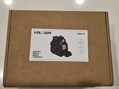 Holosun DRS-TH Digital Thermal Reflex Sight - New in Box with Manual & Accessories