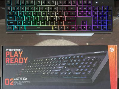 CyberPowerPC Wired Gaming Mouse and Keyboard
