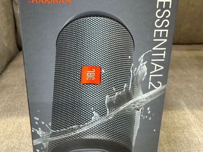 JBL Flip Essential 2 Portable Bluetooth Speaker - Black, Waterproof, 10H Playtime