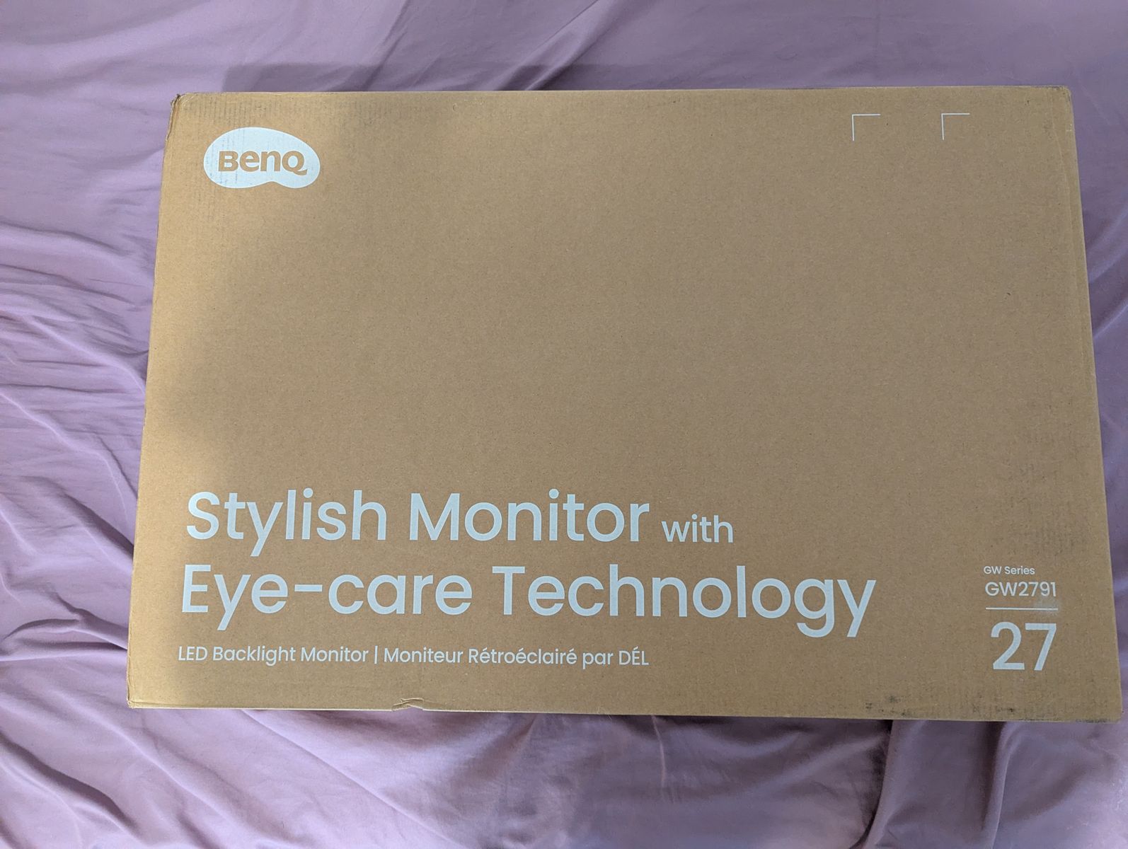 Brand New BenQ GW2791 27" LED Backlight Monitor with Eye-Care Technology