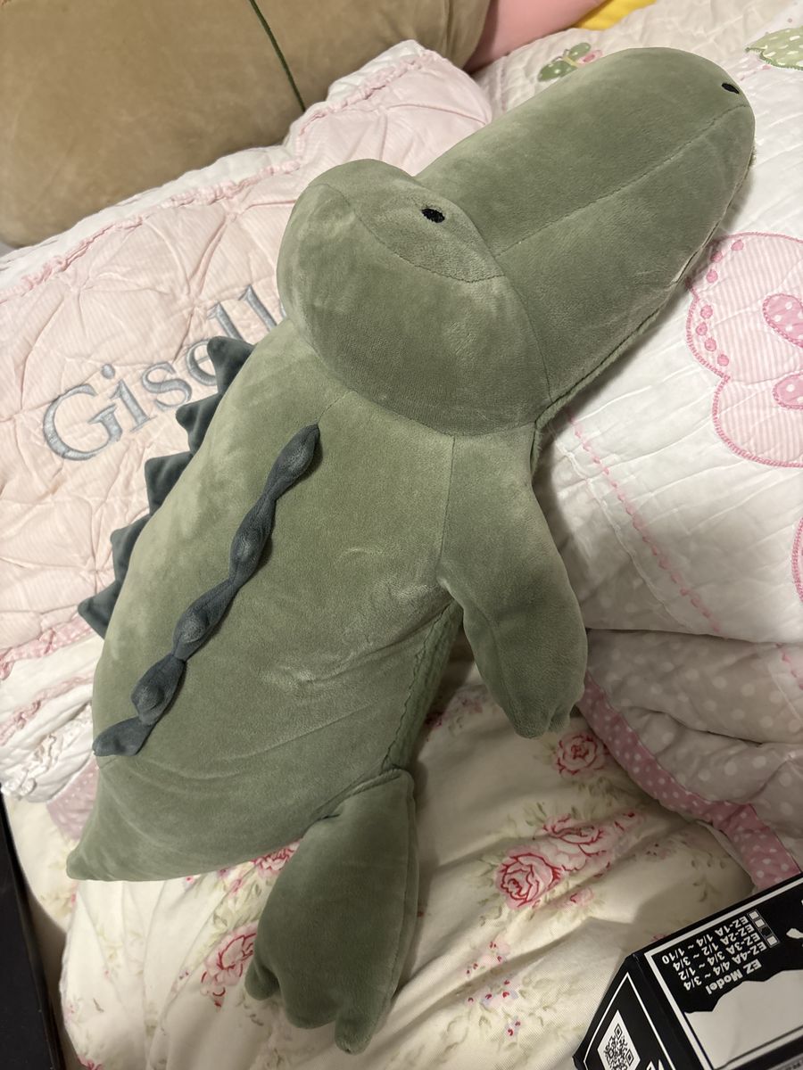 Green Alligator Plush Stuffed Animal Toy