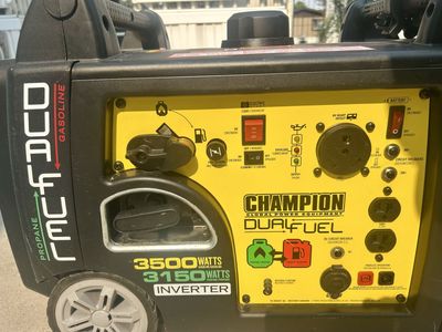 Champion 3500 Watt Dual Fuel Electric Start Generator