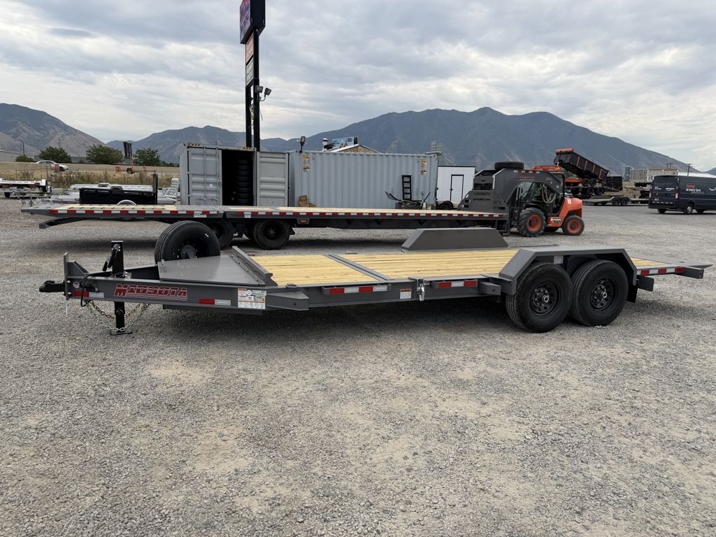 2026 Midsota 7x20 Beam Tilt Bed 15.4K Equipment Tilt Trailer