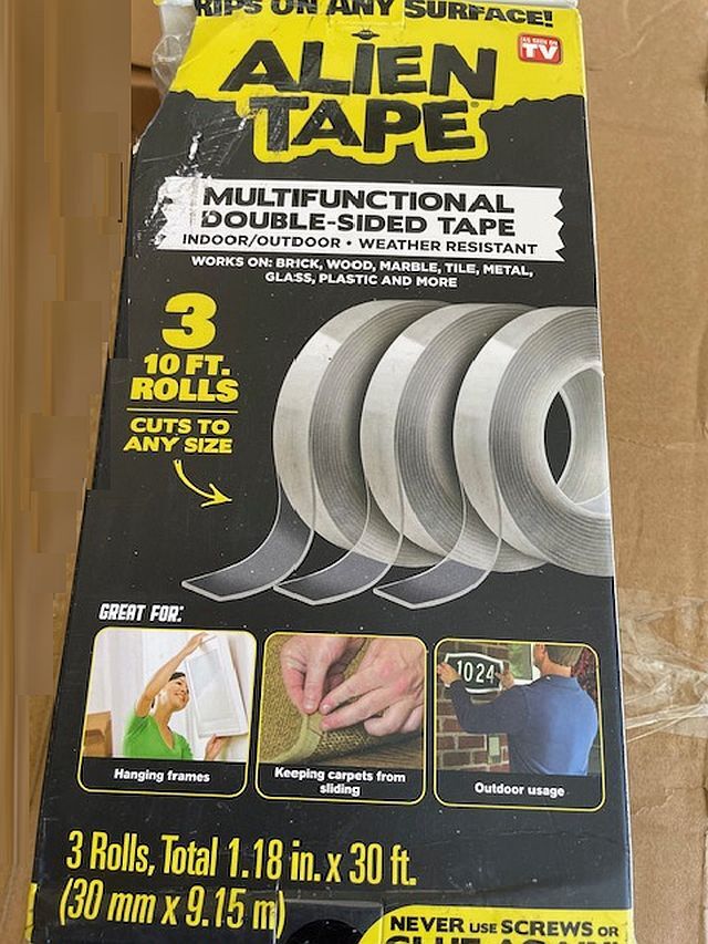 Alien Tape Double Sided Tape Heavy Duty, Nano Tape, Double Sided Mounting Tape
