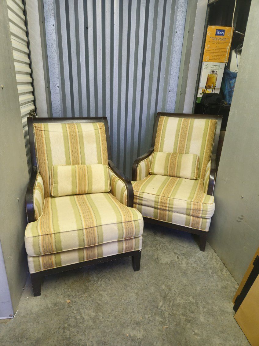 High back chairs