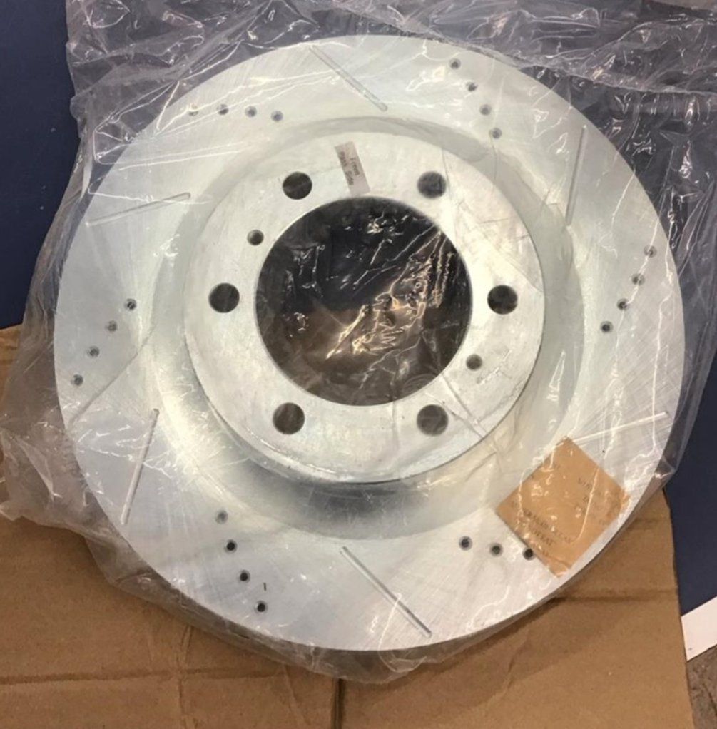 NEW PowerStop Evolution Drilled and Slotted Front Rotors Toyota 4Runner Lexus GX460