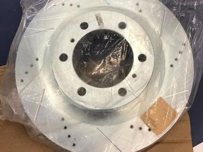 NEW PowerStop Evolution Drilled and Slotted Front Rotors Toyota 4Runner Lexus GX460