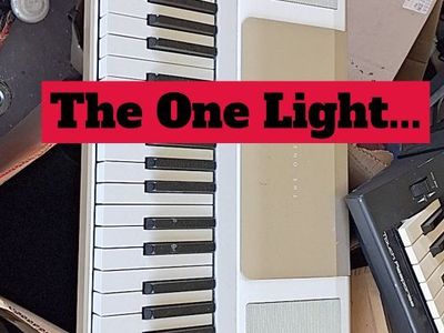 The ONE Light Portable Keyboard Piano 61-Key Digital Musical Instrument