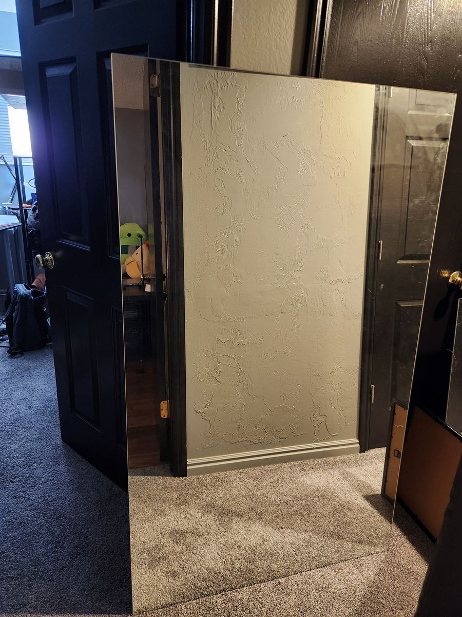 2 36x60 Unframed Mirrors