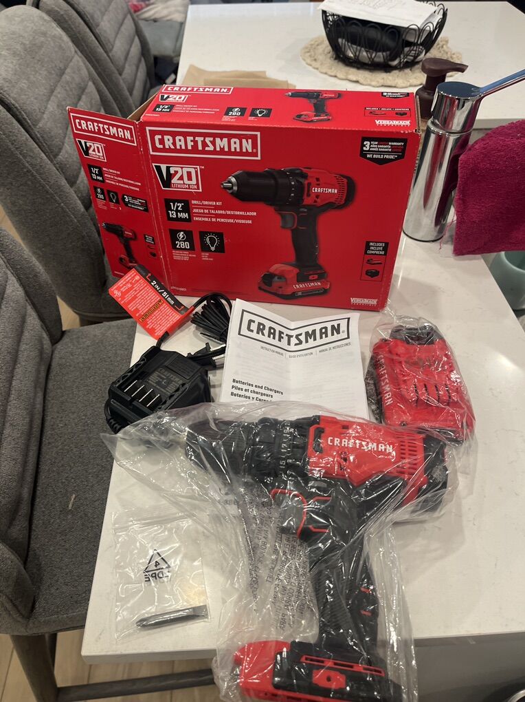 Craftman drill/driver Kit 1/2 13mm