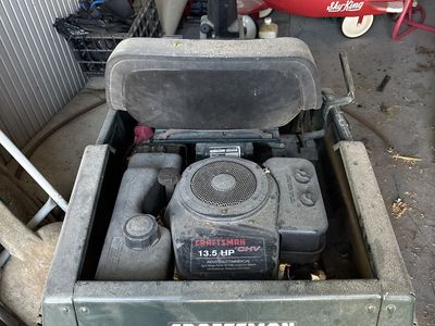 Craftsman Rear Engine Riding Lawn Mower 13.5 HP OHV Engine