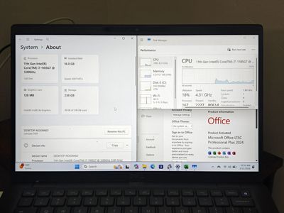 Latitude 7420 | i7-1185G7 | 16G+512G/256G | Windows 11 Pro + Office 2024 LTSC activated