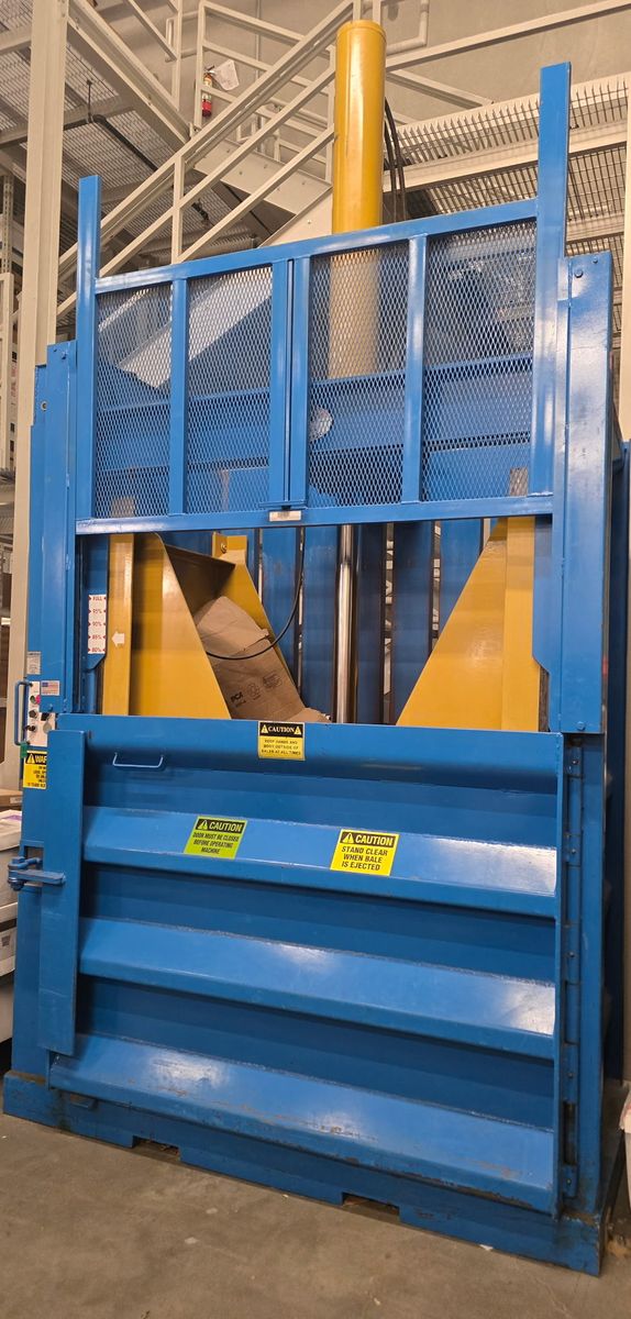 CRAM-A-LOT TVB-60-S Industrial Cardboard Baler