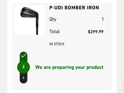 TaylorMade P-UDI Bomber Iron