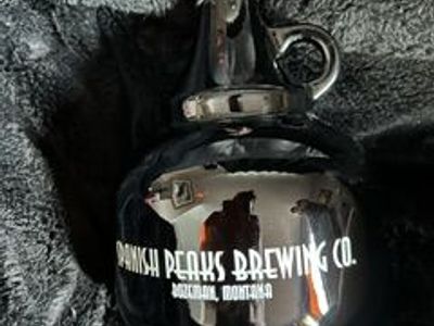 Spanish Peaks Brewing Co. Bozeman Montana Swing Top Glass Growler