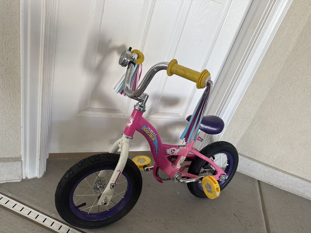Paw Patrol SKYE 12 inch Girls Bike