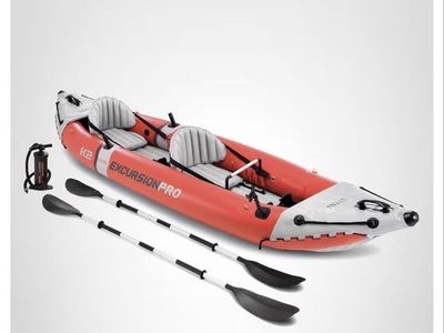 Inflatable two person kayak