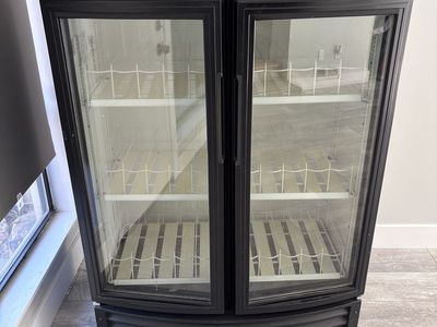 True Manufacturing Pepsi Double Door Commercial Display Refrigerator Cooler Merchandiser