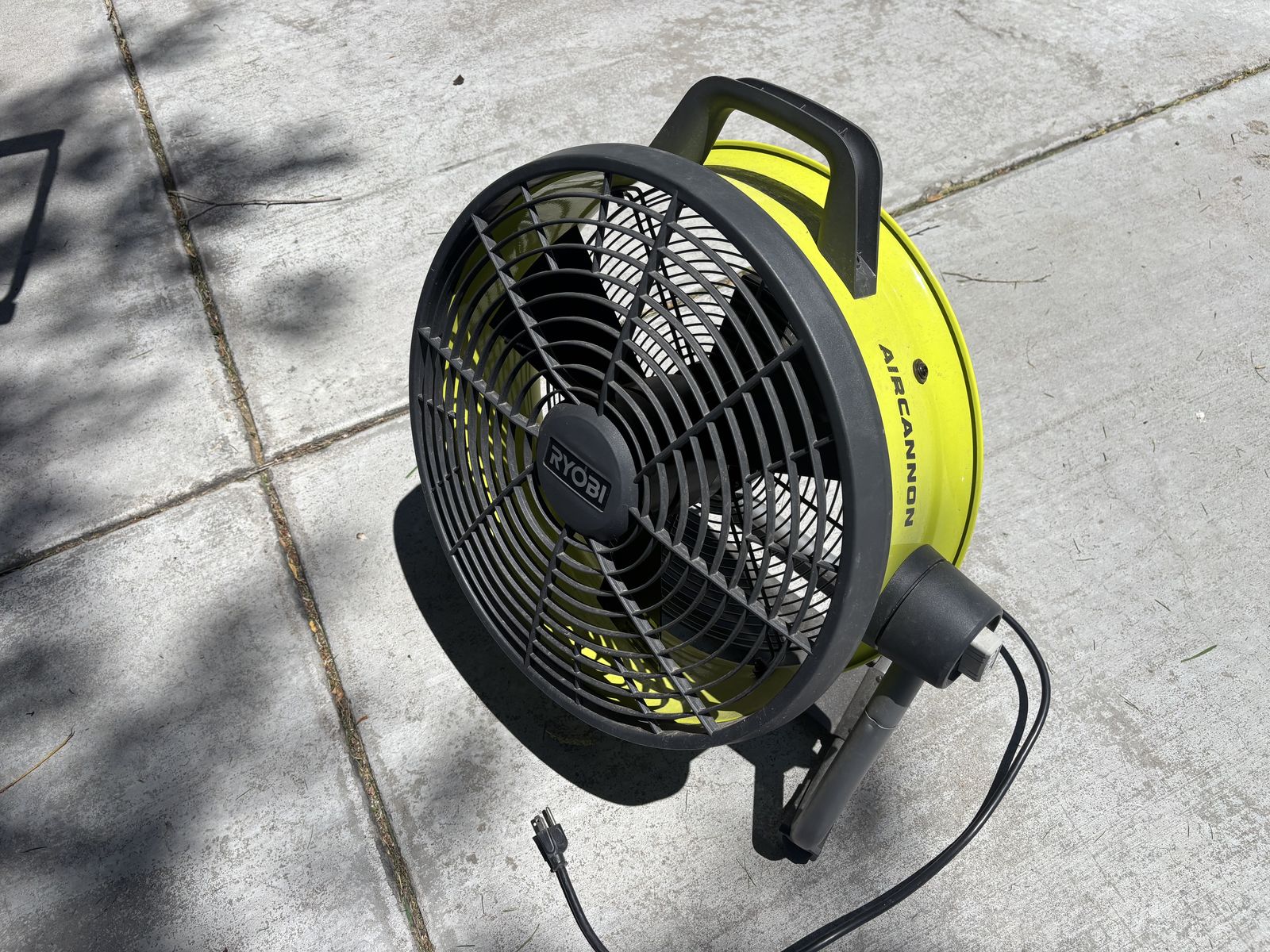 RYOBI Wired Aircannon fan