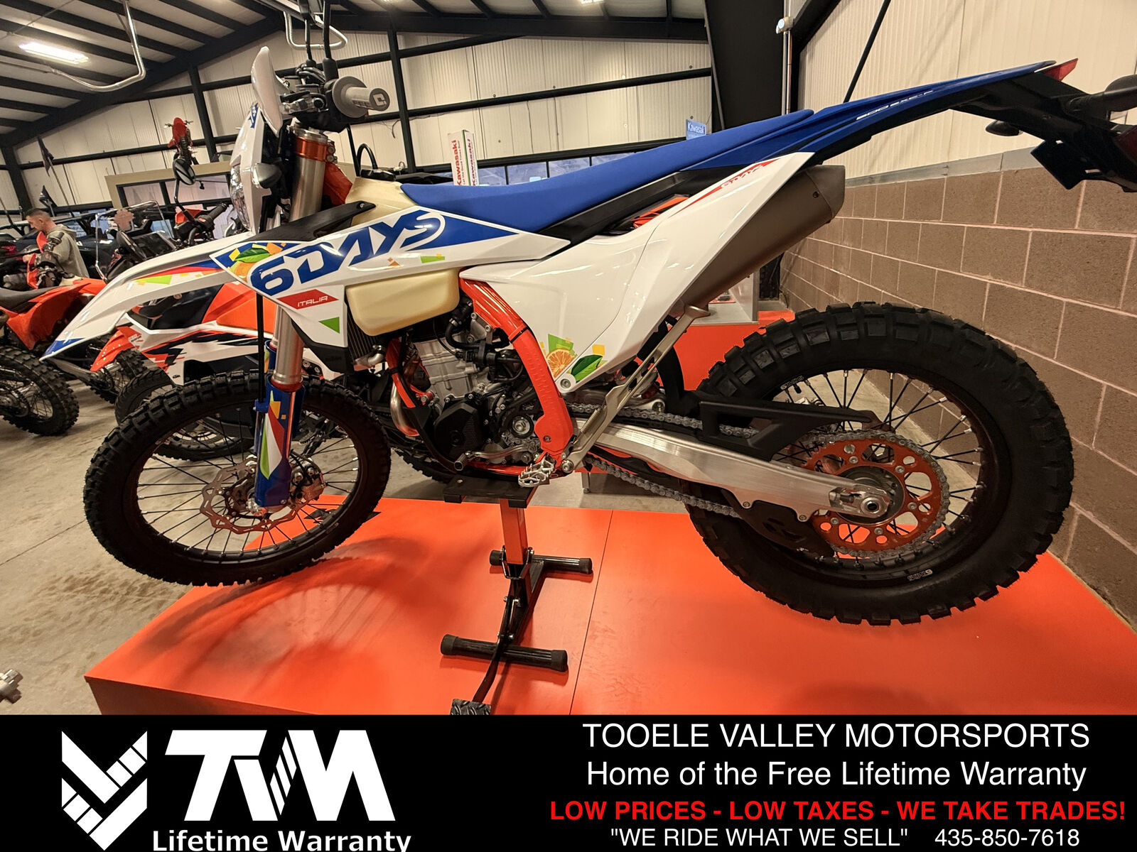 2026 KTM 500 EXC-F 6DAYS W/LIFETIME WARRANTY