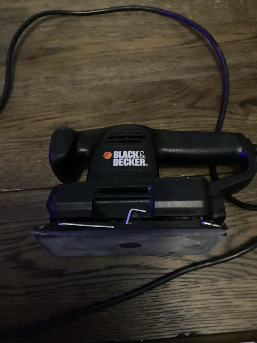 BLACK+DECKER Electric Palm Sander Corded orbital sander