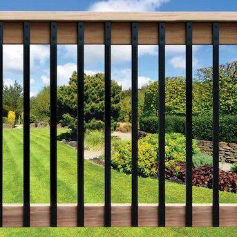Nuvo Iron Rectangular Balusters for Deck Railing