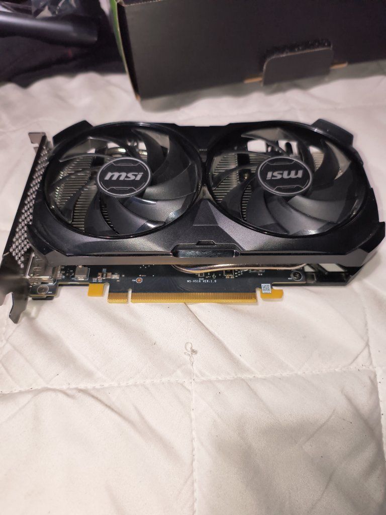 MSI nvidia GeForce rtx 4060 overclock edition GPU with box!!!