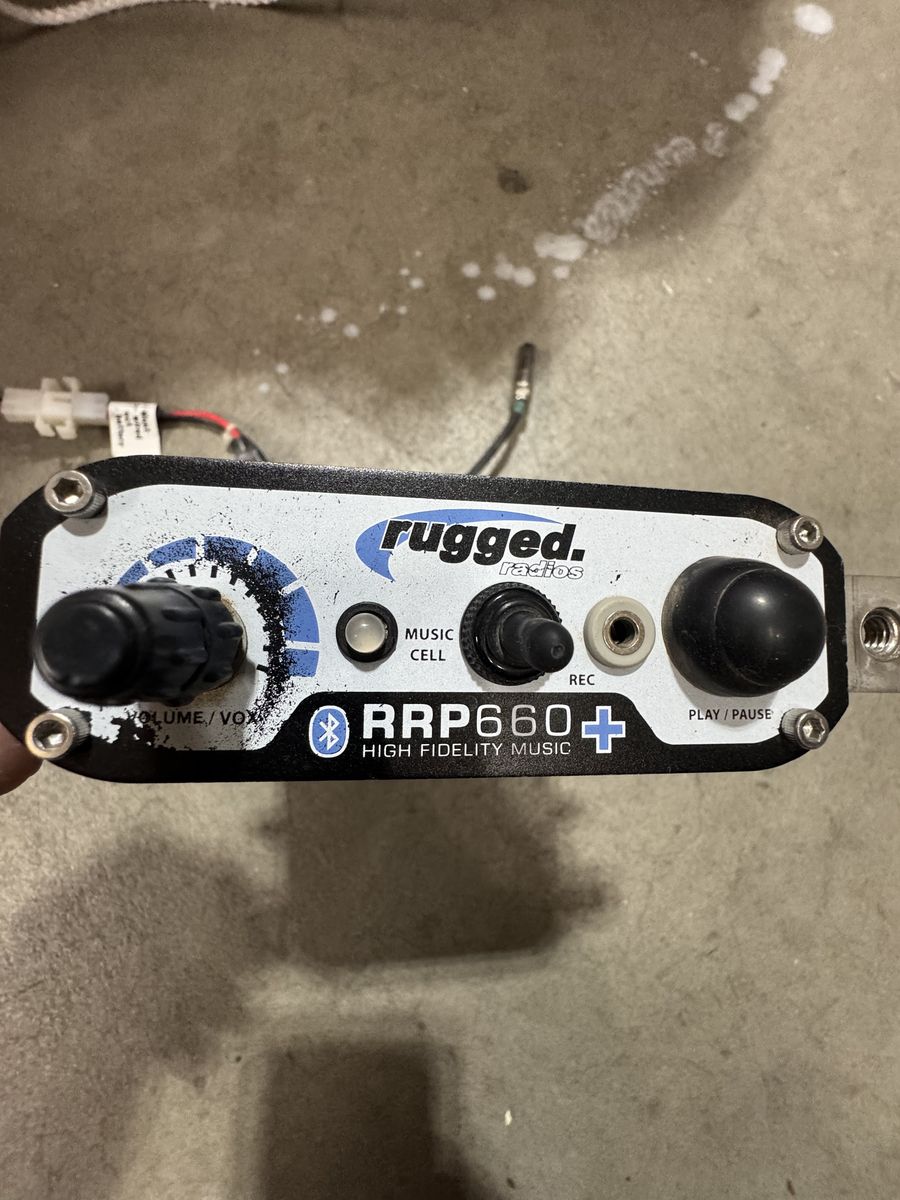 Rugged radio intercom w/Bluetooth