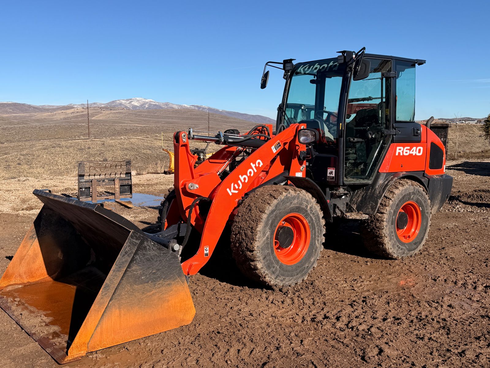 2024, Kubota, R640 Wheel Loader *** SUPER LOW HOURS***