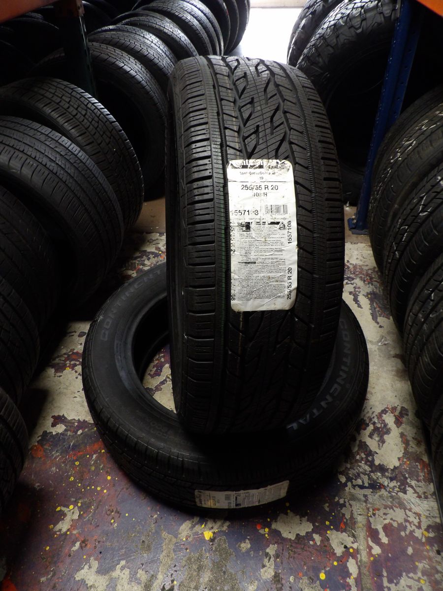 255/55R20 CONTINENTAL CROSSCONTACT LX 20 PAIR OF BRAND NEW TIRES