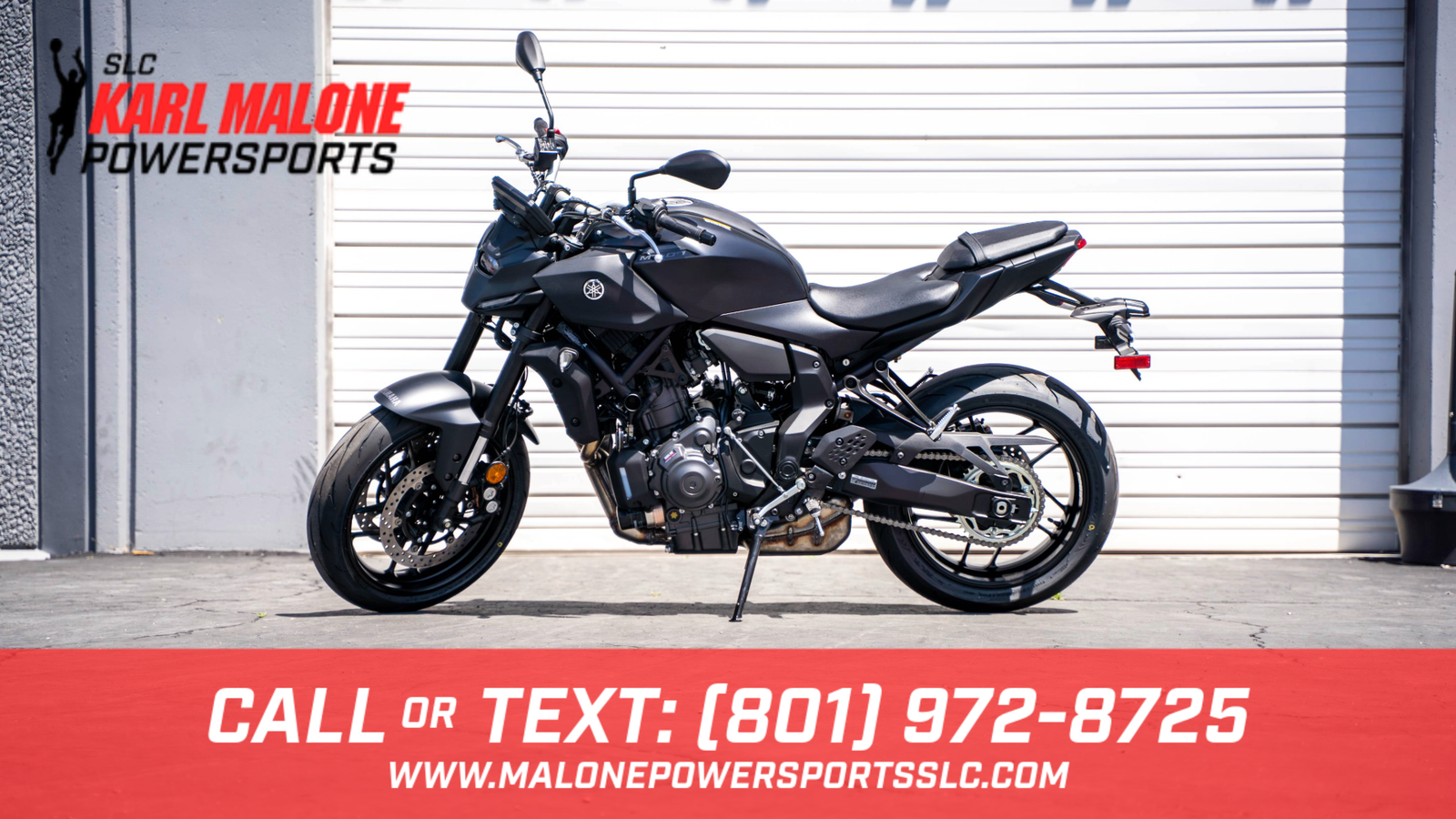 2026 Yamaha MT-07 Matte Charcoal Black - Y03693-C