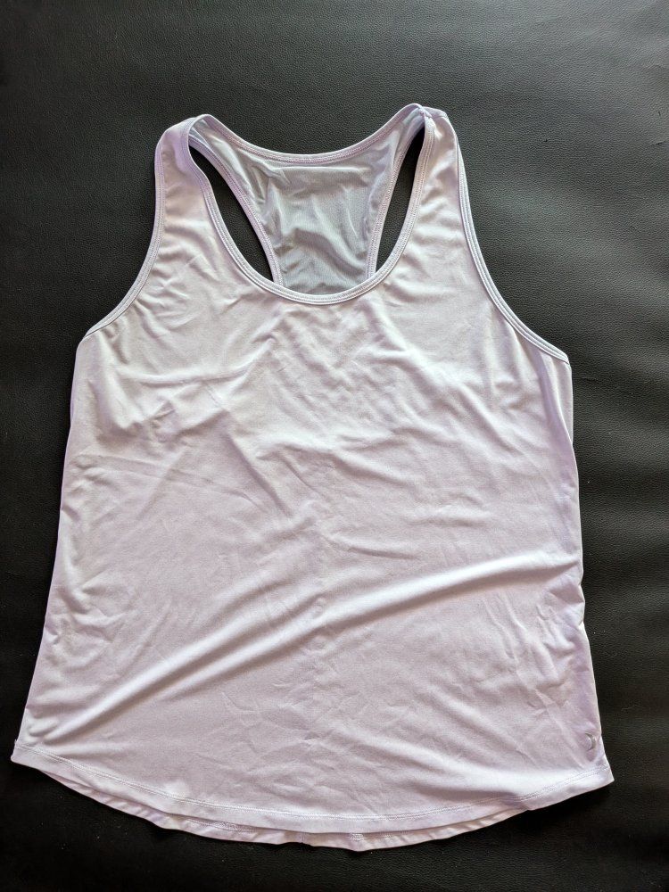 Jessica Simpson Active Women's XL Purple Racerback Athletic Tank Top Workout Shirt