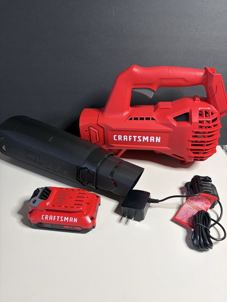 Craftsman Blower with Battery and Charger