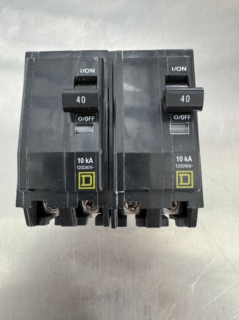 Square D QO240 40 Amp Circuit Breaker 2 Pole