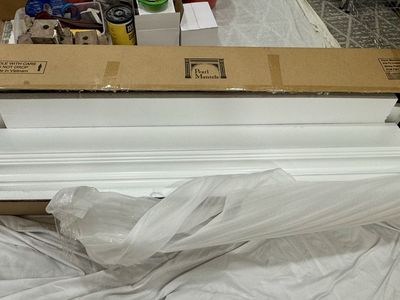 NEW WayFair Pearl Mantels The Lexington Fireplace Mantel Shelf - 72 in. White Wood