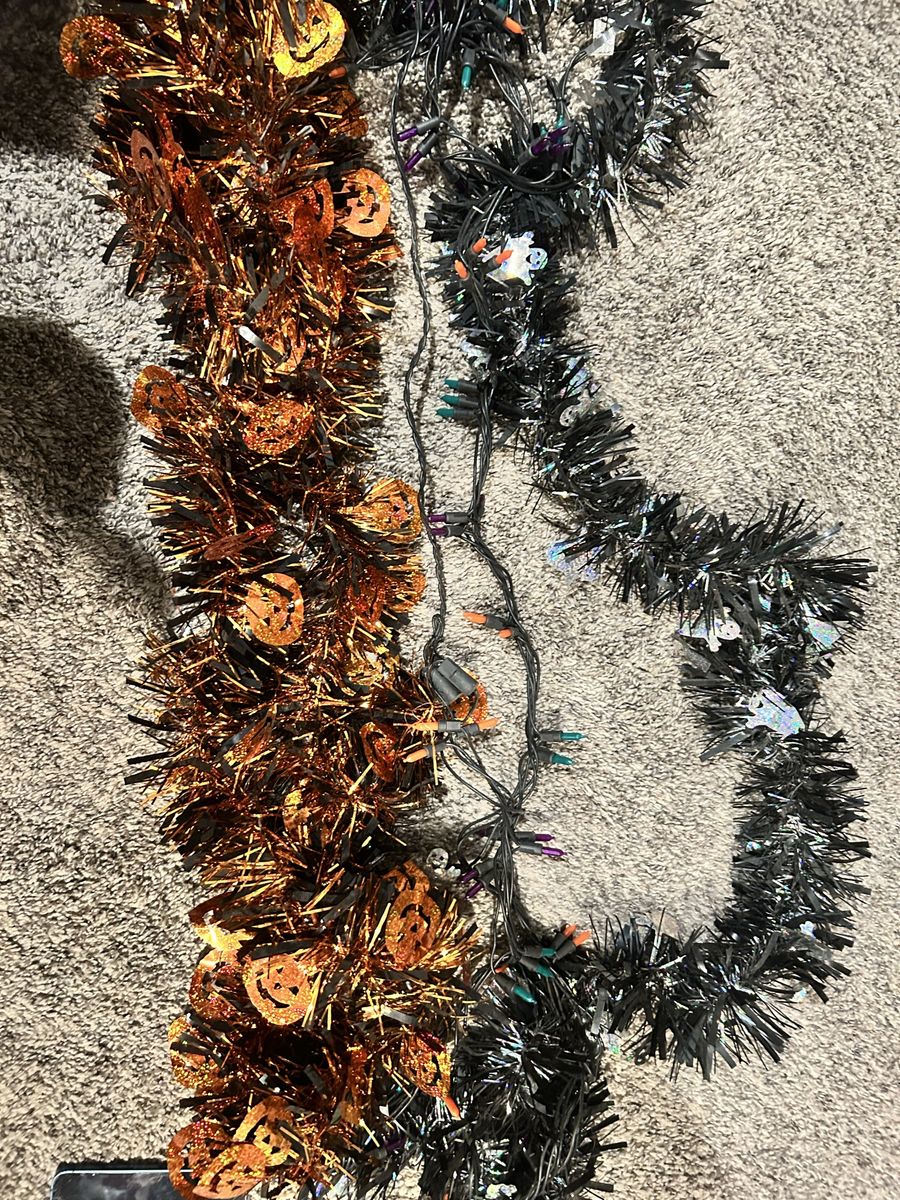 Halloween garland and lights | Perfect for Spooky Season