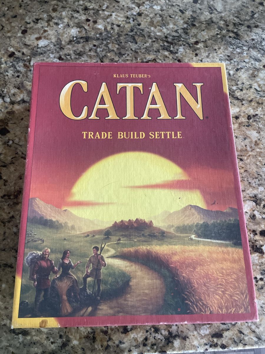 Catan Board Game Trade Build Settle Strategy Game by Klaus Teuber